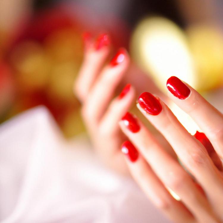 Co oznaczają czerwone paznokcie?